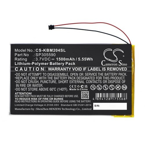 Kobo Aura HD Battery