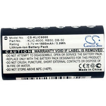 KODAK Easyshare Z8612 IS Battery