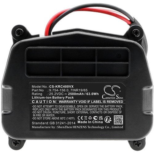 CS-KRC400VX Battery