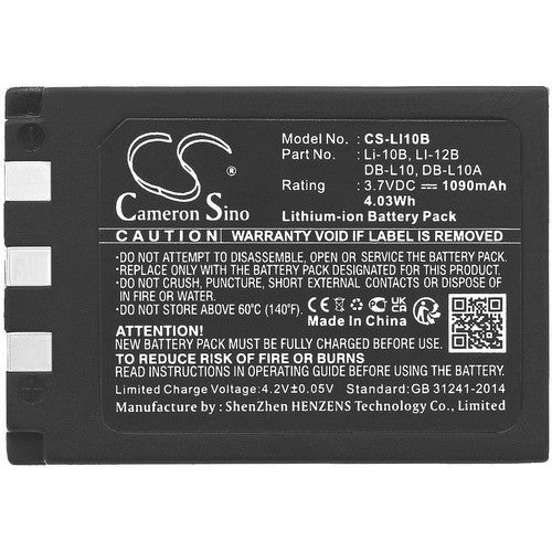 Sanyo DB-L10 Battery
