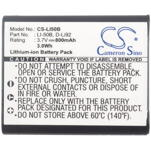 OLYMPUS u TOUGH-6010 Battery