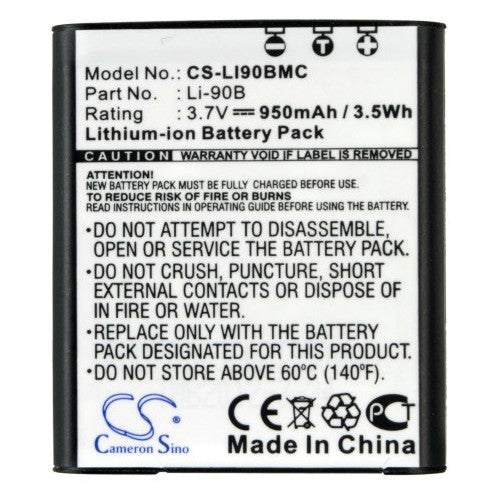 Olympus Tough TG-1 iHS Battery