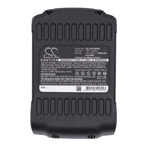 Lincoln 25664 Battery