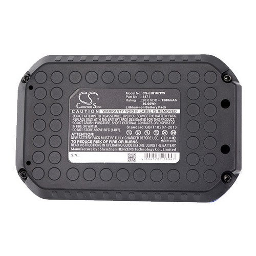 Lincoln POWER LUBER 20V Battery