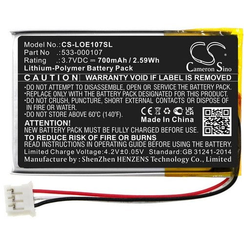 Logitech S00149 Battery