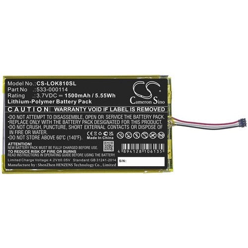 Logitech IIIuminated Keyboard K810 Battery
