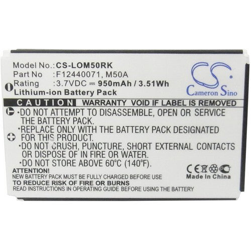 Logitech M50A Battery