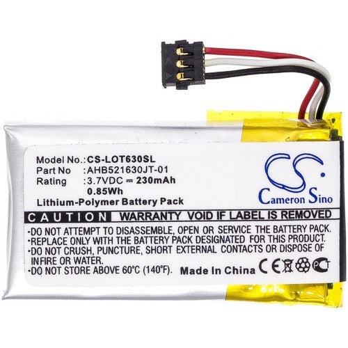 Logitech AHB521630PJT-01 Battery