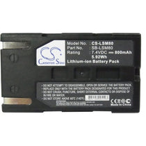 Samsung SC-DC575 Battery