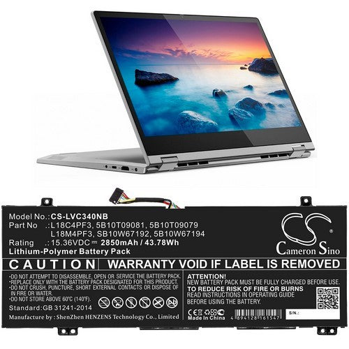 Lenovo L18M4PF3 Battery