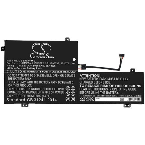CS-LVC740NB Battery