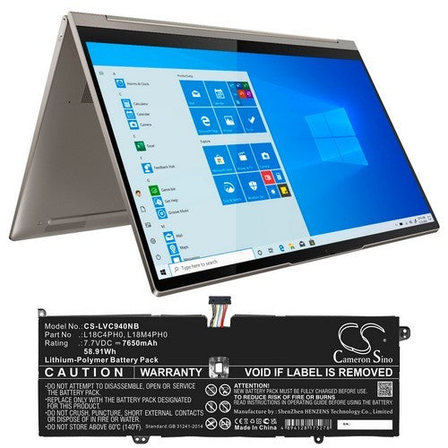 Lenovo Yoga C940-14IIL 81Q900EMCK Battery