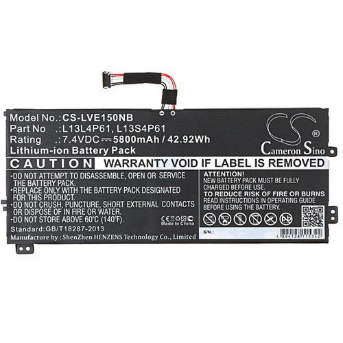 Lenovo L13S4P61 Battery
