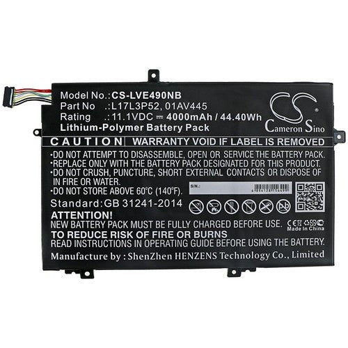 CS-LVE490NB Battery