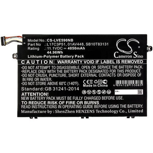 Lenovo ThinkPad E580 (20KS0027CD) Battery