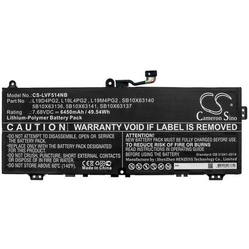 Lenovo L19D4PG2 Battery