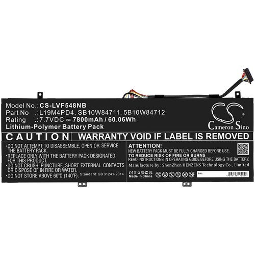 Lenovo L19M4PD4 Battery