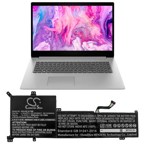 Lenovo IdeaPad 3-17IML05 Battery