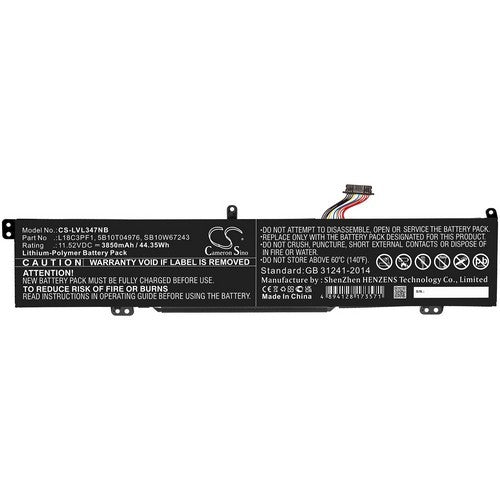 Lenovo Ideapad L340-17irh 81ll001pru Battery