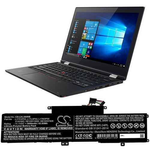 Lenovo TP L380-20M8S0L100 Battery