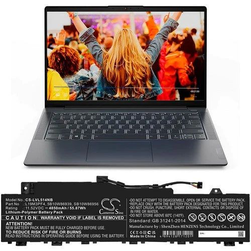 Lenovo IdeaPad 5 14ARE05 Battery