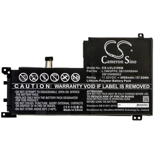 Lenovo SB10W86952 Battery