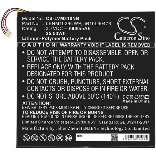 Lenovo LENM1029CWP Battery