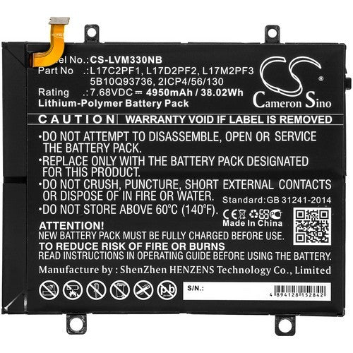 Lenovo L17D2PF2 Battery