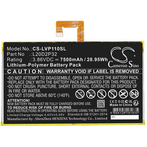 Lenovo TB-J606F Battery