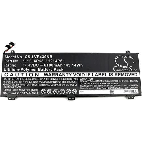 Lenovo IdeaPad U430p Battery