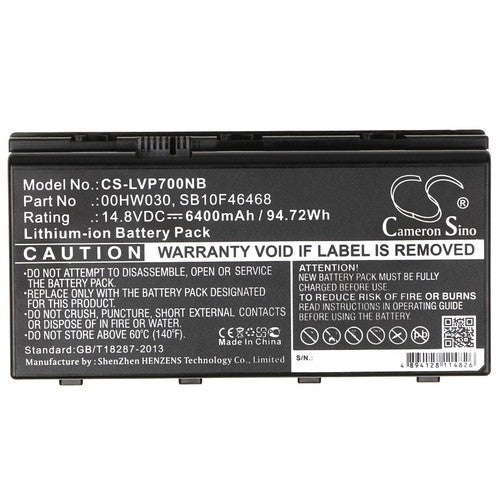 CS-LVP700NB Battery