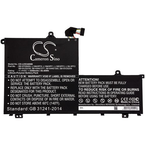 Lenovo ThinkBook 14 20SLA005CD Battery