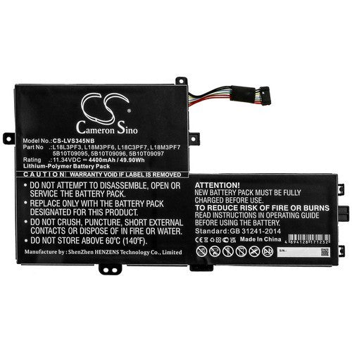 Lenovo IdeaPad S 340-15 IWL(81N8002XG Battery