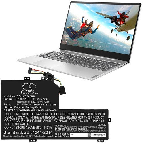 Lenovo Ideapad S540-15IWL GTX Battery