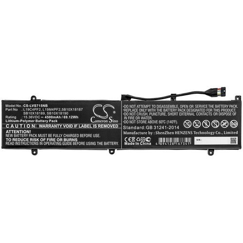 Lenovo L19M4PF2 Battery