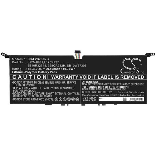 Lenovo L17L4PE1 Battery