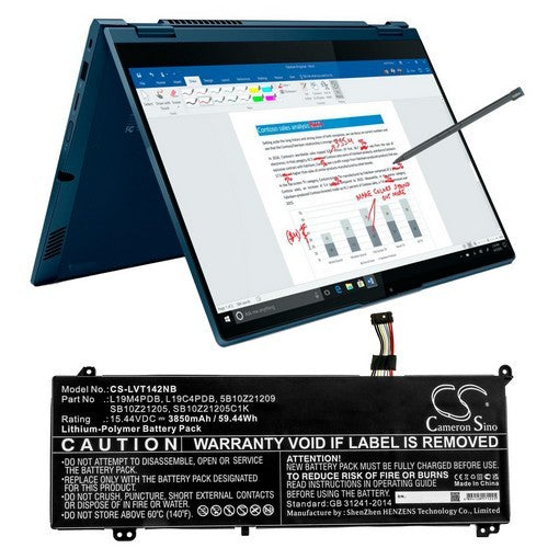Lenovo L19C4PDB Battery