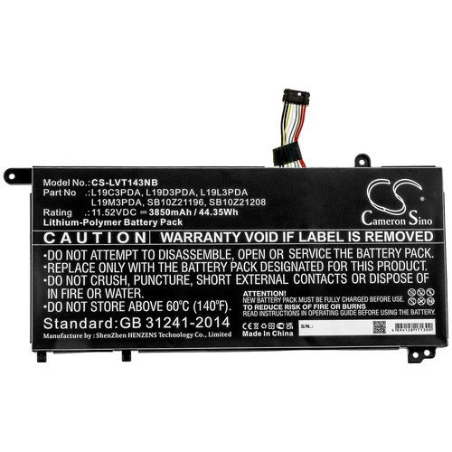 Lenovo SB10Z21208 Battery