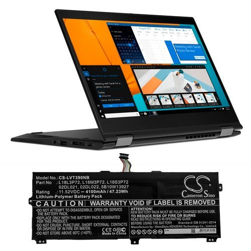 Lenovo SB10T83171 Battery