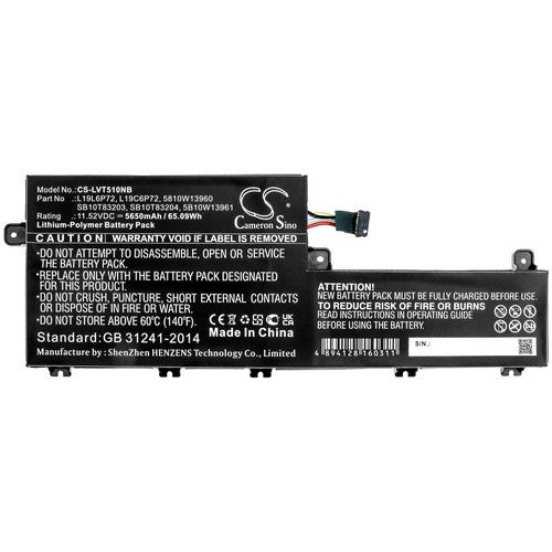 Lenovo 5810W13960 Battery