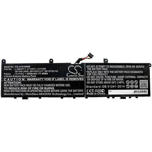 Lenovo ThinkPad X1 Extreme Gen 2 Battery