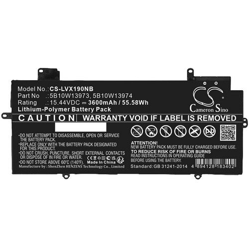 Lenovo ThinkPad X1 Yoga Gen 6 20XY00A Battery