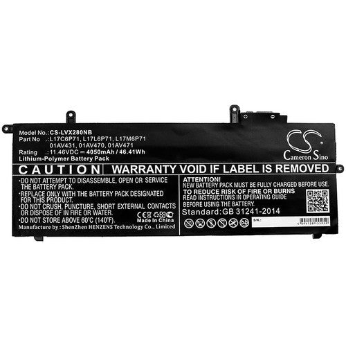 CS-LVX280NB Battery