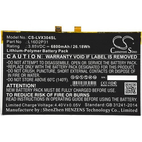 Lenovo L16D2P31 Battery