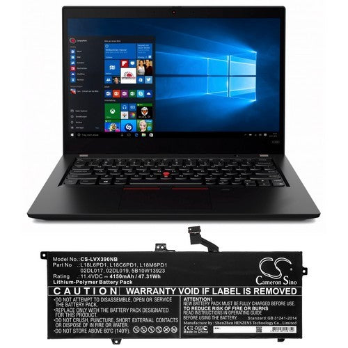 Lenovo ThinkPad X390 20Q0A00HCD Battery