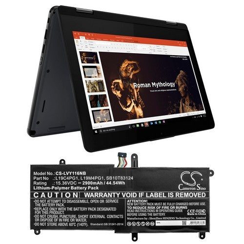 Lenovo 11e Yoga Gen 6 20SES06J00 Battery