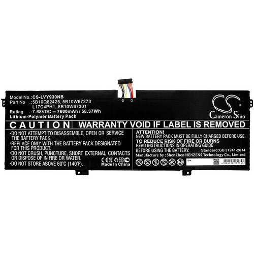 Lenovo Yoga C930-13IKB-81C4003UGE Battery