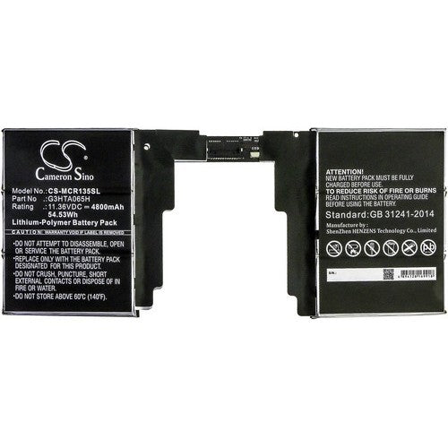 Microsoft Surface Book 3 13.5 Keyboard Battery