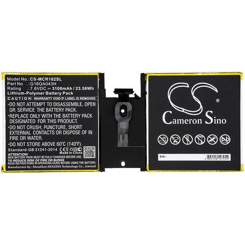 CS-MCR182SL Battery