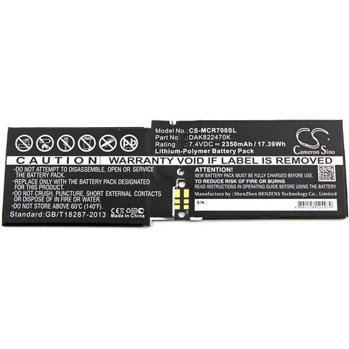 Microsoft Surface Book 1 CR7 Battery